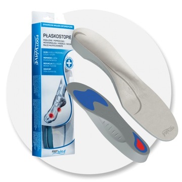 FootWave wkładki orto Płaskostopie XS r.35-38