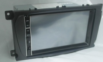 2din Ford Mondeo C IV MK4 маскировочная рамка, черная