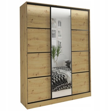 Szafa przesuwna z lustrem 150 cm LOFT artisan