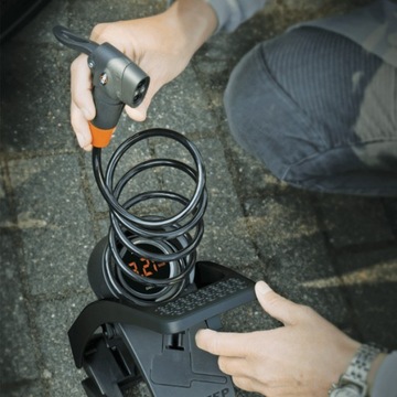 Ножной насос SKS AIRSTEP DIGI, цифровой манометр