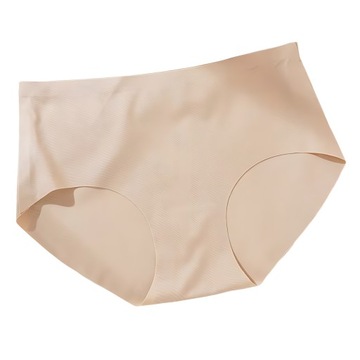 Majtki Damskie Cieliste Bezszwowe Panty Rozmiar XL