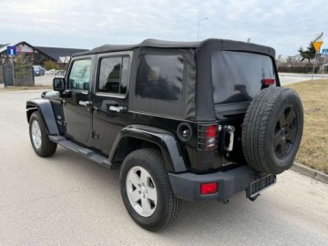 Jeep Wrangler III Unlimited Facelifting 2.8 DOHC I-4 Turbo CRD 200KM 2011 Jeep Wrangler Sliczna Sahara Navi Ledy Skory Grzany Fotele Automat EUROPA, zdjęcie 6
