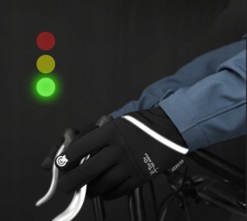 ПЕРЧАТКИ МУЖСКИЕ, ЧЕРНЫЕ, ТЕПЛЫЕ, СЕНСОРНЫЕ, Спортивные, XL, ДЛЯ ВЕЛОСИПЕДА