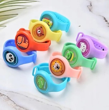 СВЕТОДИОДНЫЕ ДЕТСКИЕ СИЛИКОНОВЫЕ ЧАСЫ MOSQUITO