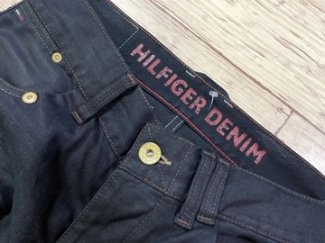 HILFIGER DENIM Spodnie Męskie IDEAŁ W30 L30 pas 82