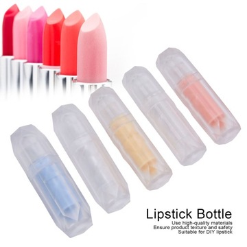 5шт портативный DIY пустой многоразовый тюбик для губной помады NQ