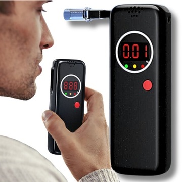 ALKOMAT USTNIKOWY PROFESJONALNY POLICYJNY ELEKTRONICZNY LCD PRECYZYJNY