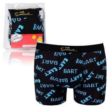SIMPSONS Bokserki Męskie BART2 XXL