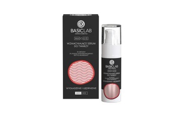 BasicLab Wzmacniające Serum do Twarzy dla Mężczyzn Regenerujące 30 ml
