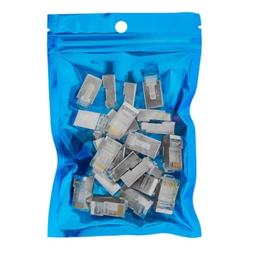 Wtyk sieciowy złącze RJ45 kat. 6 FTP NC-RJ456FT-11 25szt CAT6