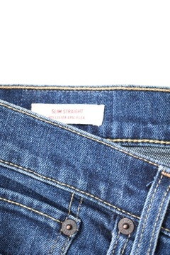 HOLLISTER SPODNIE JEANS jeansy ROZCIĄGLIWE straight slim jeans- W 29 / L 30