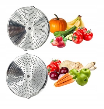 Толкатель для фруктов, томатов и овощей, 20 см, соковыжималка из нержавеющей стали