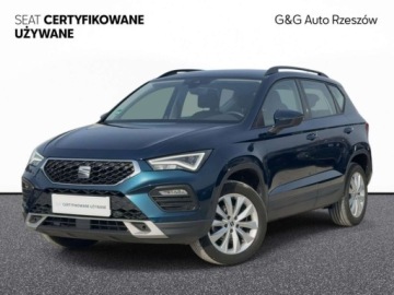 Seat Ateca SUV Facelifting 1.5 EcoTSI 150KM 2022 Seat Ateca 1.5 TSI 150 KM Style SS, Gwarancja, FV23, Manual 1.5 Benzyna