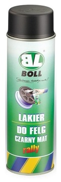 BOLL Lakier do FELG - Czarny Mat - Spray