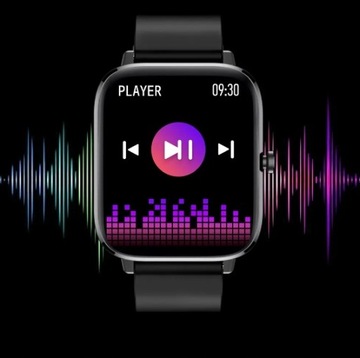 SMARTBAND zegarek SMARTWATCH Pulsometr Krokomierz Kalorie Rozmowy AMOLED