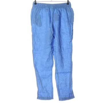 H&M Lniane spodnie Rozm. EU 40 niebieski