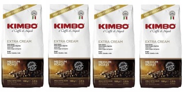 Кофе Kimbo Espresso Bar Extra Cream в зернах 1кг