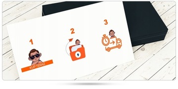 Ulotki DL voucher DL zaproszenie 350g bon FULL KOLOR 200 szt.