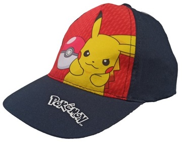 Czapka Czapeczka z Daszkiem Pokemon Pikachu Dzieci