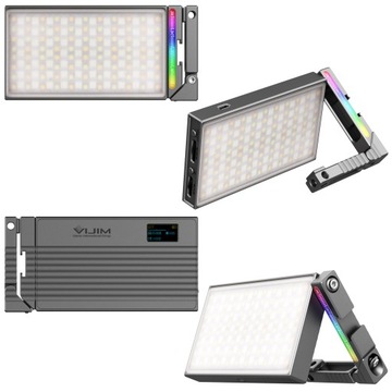 Светодиодная лампа Ulanzi VIJIM R70 RGB для зеркальной фотокамеры и видеокамеры