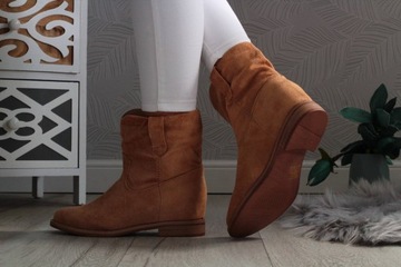 ЖЕНСКИЕ ЗАМШЕВЫЕ БОТИНКИ, ЛЕГКИЕ, УДОБНЫЕ, УТЕПЛЕННЫЕ