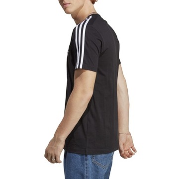 Koszulka męska Adidas Essentials Single Jersey 3-Stripes Tee IC9334 r.M