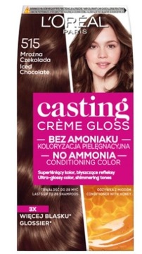 L'Oréal Casting Creme Gloss 515 Mroźna czekolada