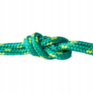 Веревка Плетеная полипропиленовая морская веревка, универсальная зеленая, 4мм, 140м