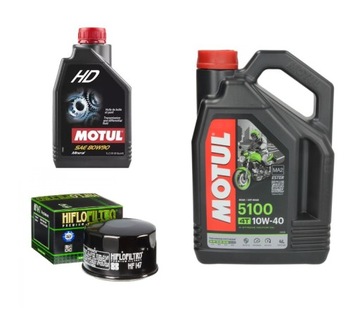 Zestaw Serwisowy - Przeglądowy KYMCO MXU 500 500I 700I Oleje + Filtr