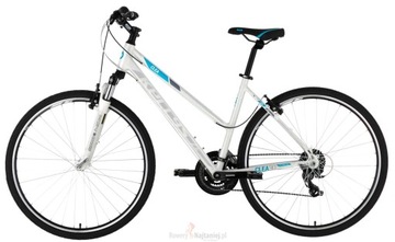 Rower gravel Kellys Clea 30 rama 17 cali koło 28 biały