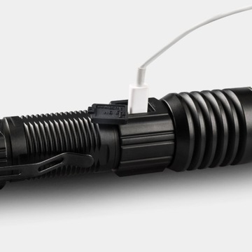 XHP160 ЖК-USB-фонарик + 26650 LiitoKala 5100 мАч