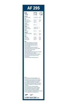 ЩЕТКИ СТЕКЛООЧИСТИТЕЛЯ FORD RANGER 2.5 2011-