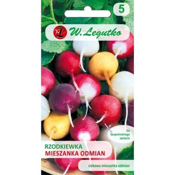 RZODKIEWKA MIESZANKA ODMIAN 10G
