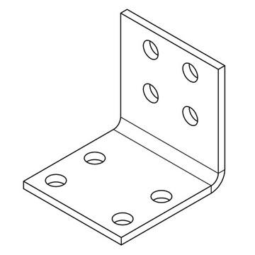 Угловой держатель | Размер: 80x75x75 мм