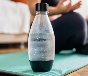 Saturator do wody gazowanej SodaStream TERRA BLACK + BUTELKA MOB 0,5L