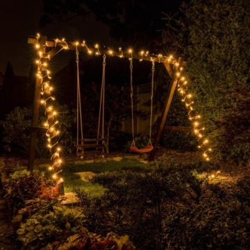 Елочные гирлянды 300 LED ТЁПЛЫЙ БЕЛЫЙ ВНЕШНИЙ/ИНТЕРЬЕР