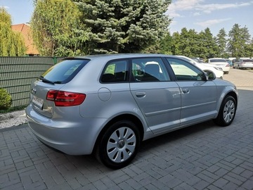 Audi A3 8P 2009 Audi A3 1.6 MPI 102KM SPORTBACK Klimatronic Isofix, zdjęcie 4