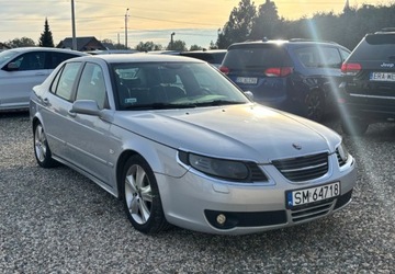 Saab 9-5 II Sedan 2.3 TS 260KM 2007 Saab 9-5 Polski salon Gaz do 2033r. 2.3 BenzynaLPG 260KM, zdjęcie 6