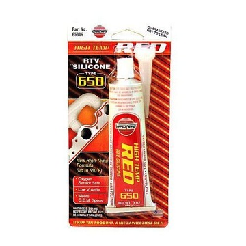 K2-RED SILICON 85G WYSOKOTEMPERATUROWY 343C USA