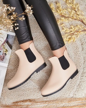 БЕЖЕВЫЕ ЖЕНСКИЕ БОТИНКИ DALCADOS 38