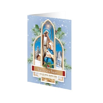 KARNET LAURKA KARTKA ŚWIĘTA BN KOPERTA OPŁATEK II