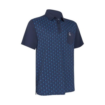 ORIGINAL PENGUIN Nty Prnt Męsk.POLO tu M _34047