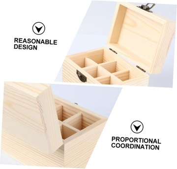 1 6 Деревянный органайзер для эфирных масел для хранения бутылочек