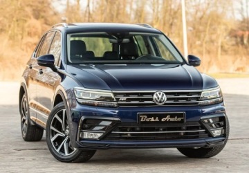 Volkswagen Tiguan II SUV 2.0 TDI BlueMotion Technology 240KM 2017 Volkswagen Tiguan 2.0BITdI 270KM R-line Fulll 4x4 Virtual Pano Camera Sko, zdjęcie 2