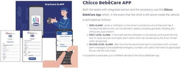 Сигнализация для автокресла Chicco BebèCare easy-tech