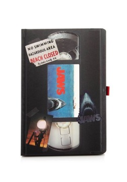 Jaws Szczęki VHS - notes A5, zeszyt w linię 120k
