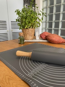 СИЛИКОНОВАЯ ДОСКА, БОЛЬШОЙ КОВРИК, XXXL + СИЛИКОНОВЫЙ РОЛИК