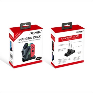 Зарядная станция 2 зарядных устройства Joy-Con + Pro Switch