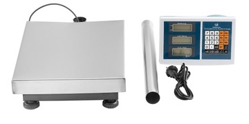 СКЛАДСКИЕ ВЕСЫ ПРОМЫШЛЕННАЯ ПЛАТФОРМА ЭЛЕКТРОННЫЙ ЖК-дисплей 100 КГ