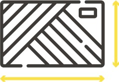 КОВРИК ДЛЯ ВХОДНОЙ ДВЕРИ 50x70 СМ